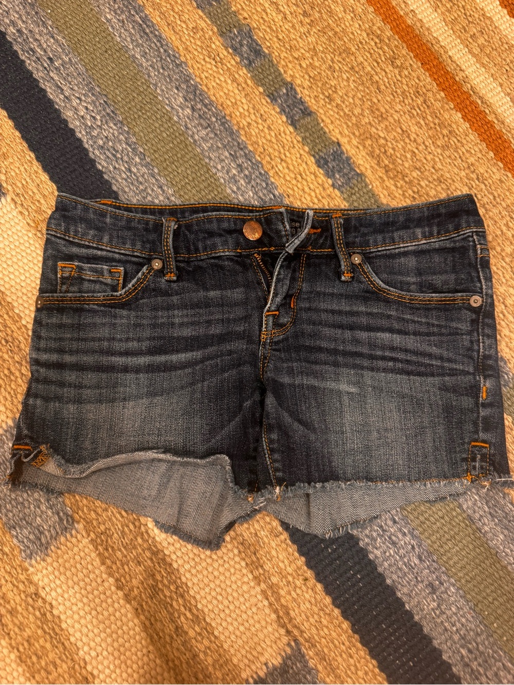 Mossimo Denim Mid Rise Midi Shorts